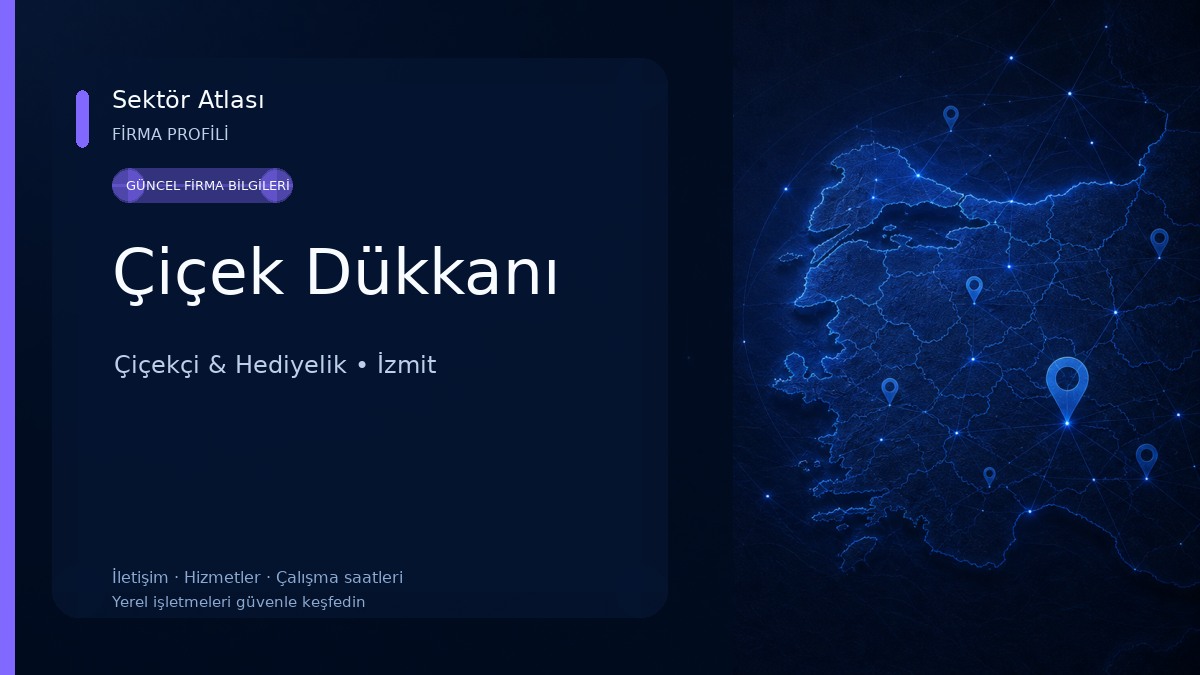 Çiçek Dükkanı 