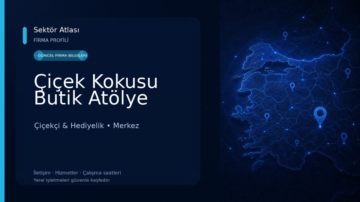 Çiçek Kokusu Butik Atölye 