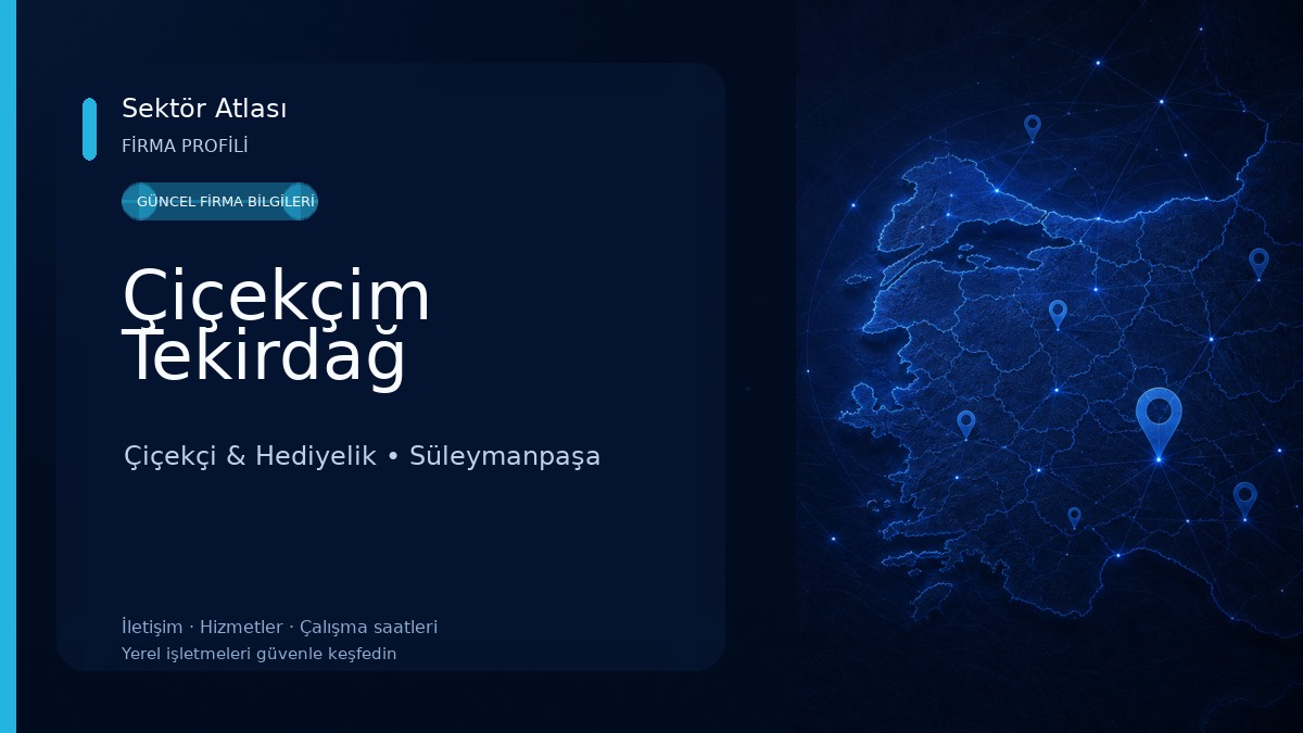 Çiçekçim Tekirdağ 