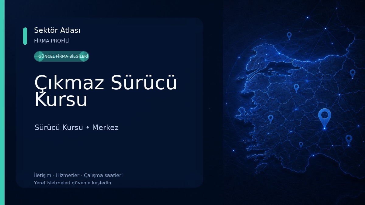 Çıkmaz Sürücü Kursu 