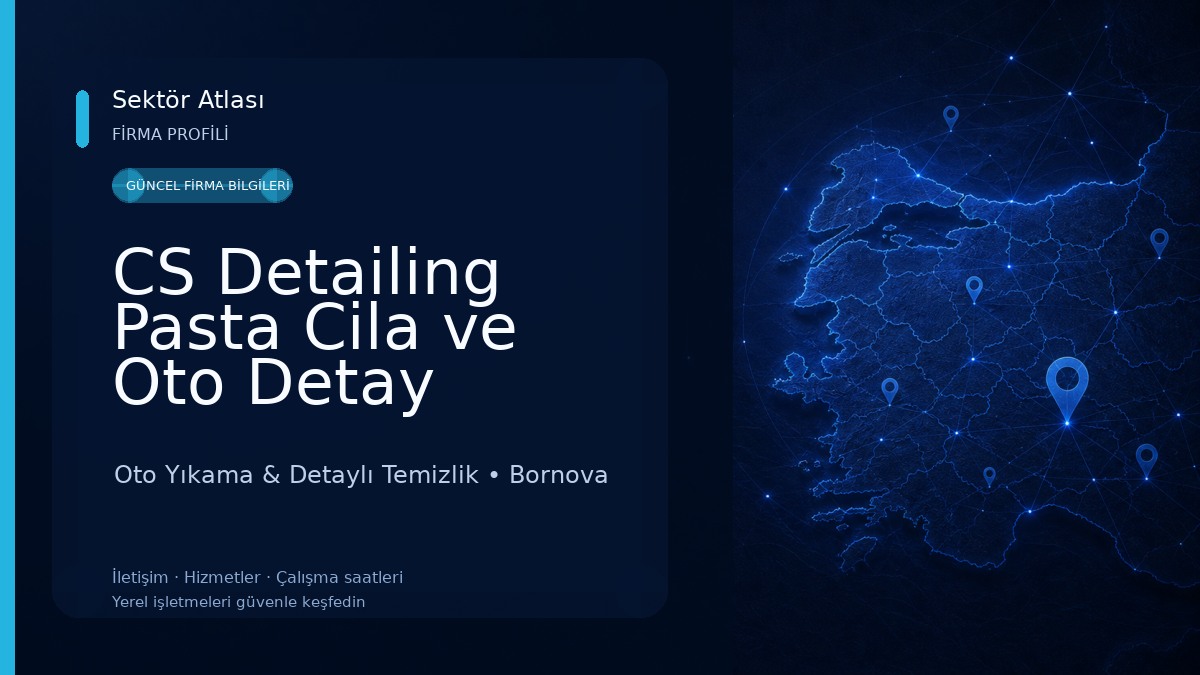 CS Detailing Pasta Cila ve Oto Detay Temizlik Oto Yıkama & Detaylı Temizlik