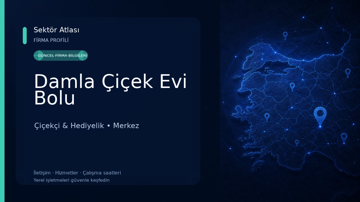 Damla Çiçek Evi Bolu Çiçekçi & Hediyelik