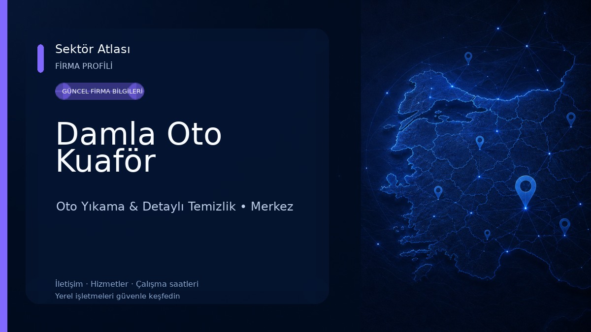 Damla Oto Kuaför Oto Yıkama & Detaylı Temizlik