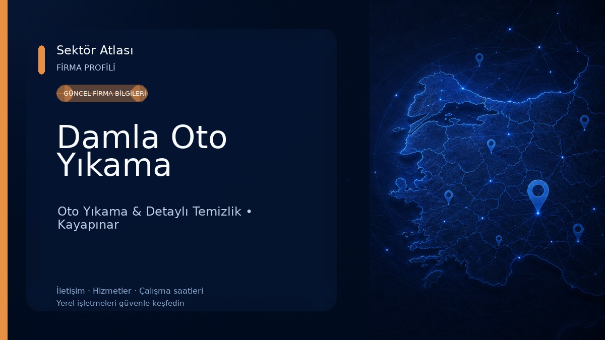 Damla Oto Yıkama Oto Yıkama & Detaylı Temizlik