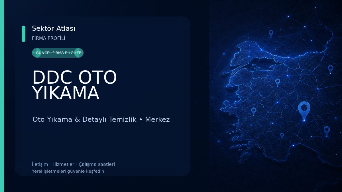 DDC OTO YIKAMA Oto Yıkama & Detaylı Temizlik