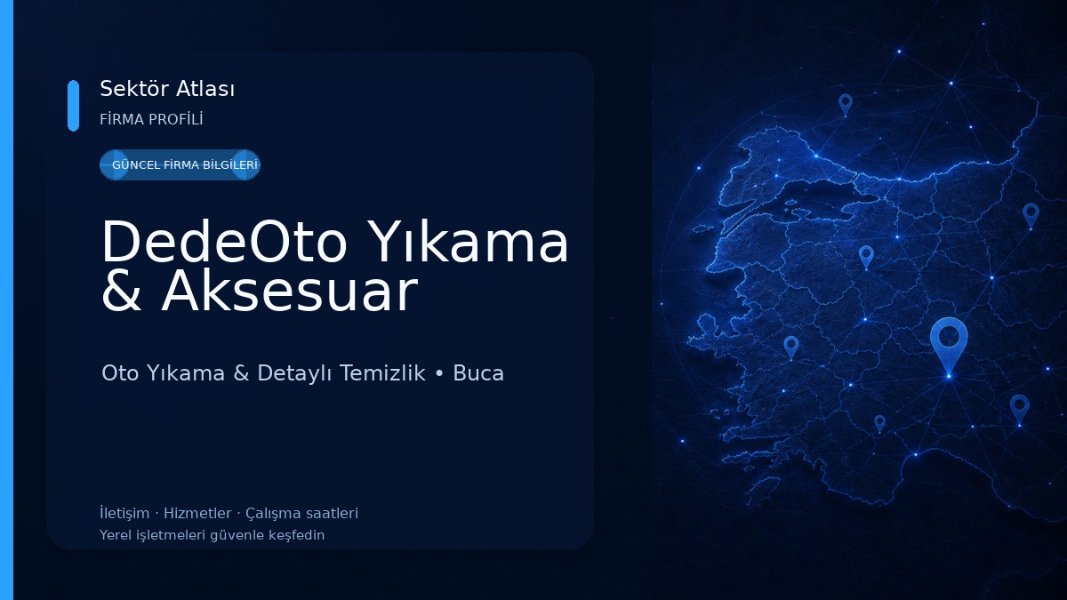 DedeOto Yıkama & Aksesuar Oto Yıkama & Detaylı Temizlik