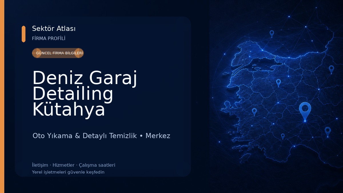 Deniz Garaj Detailing Kütahya 