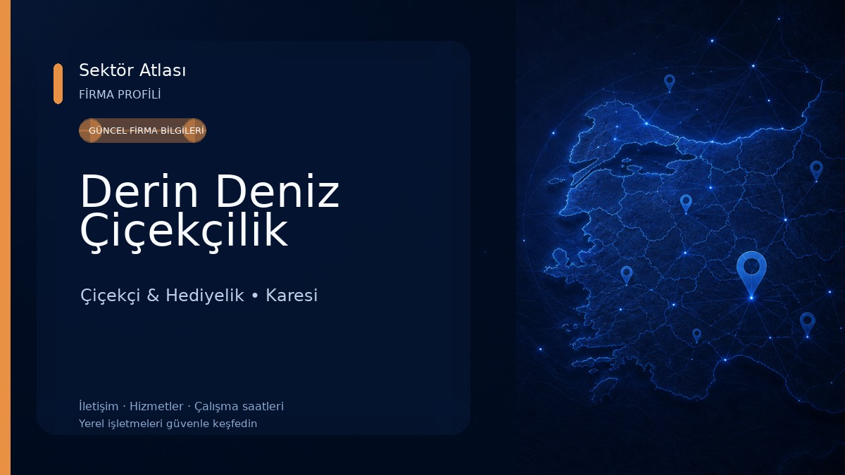 Derin Deniz Çiçekçilik