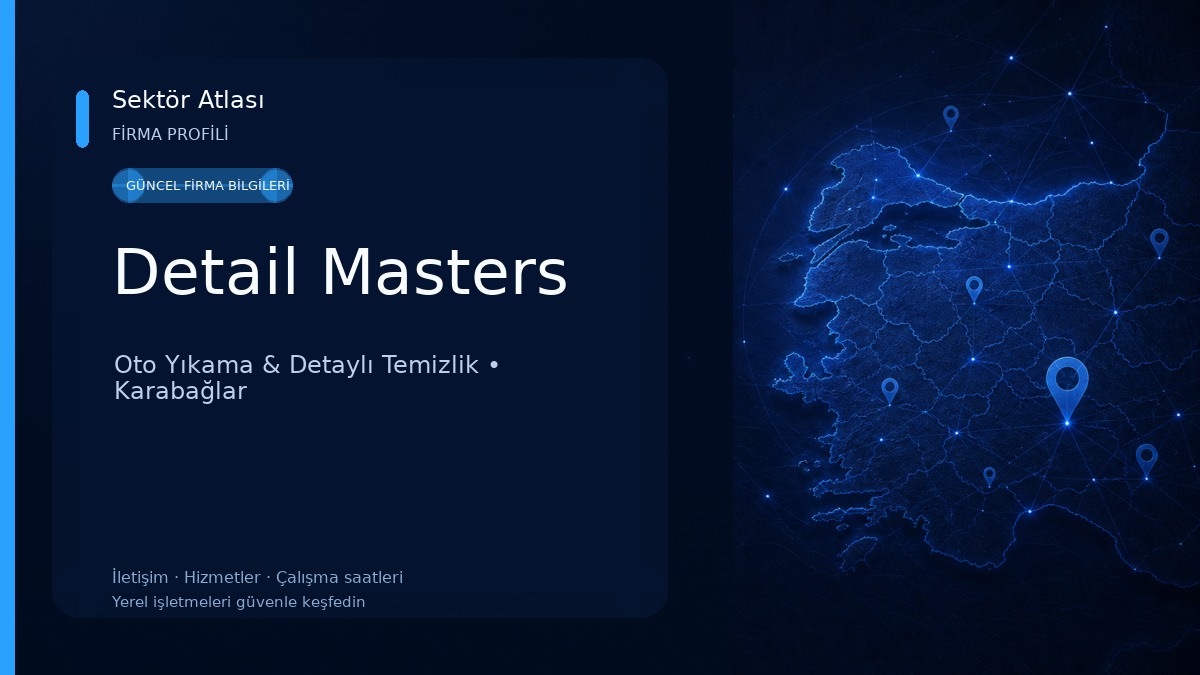 Detail Masters Oto Yıkama & Detaylı Temizlik