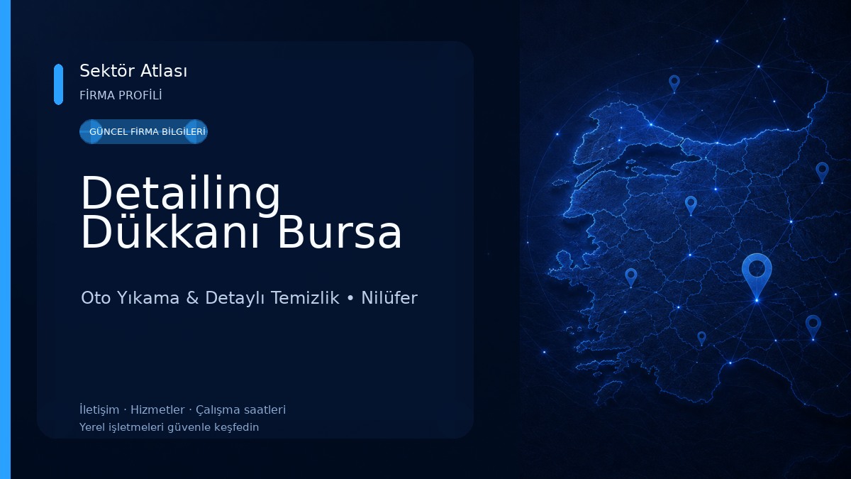 Detailing Dükkanı Bursa Oto Yıkama & Detaylı Temizlik