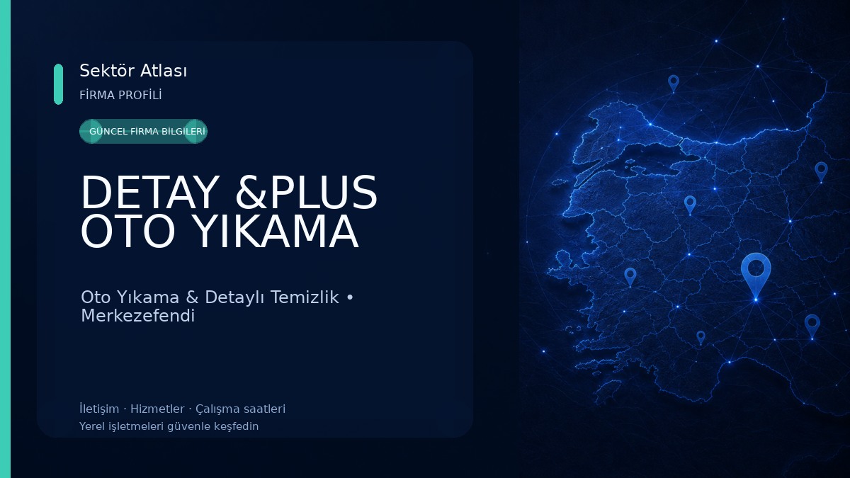 DETAY &PLUS OTO YIKAMA Oto Yıkama & Detaylı Temizlik