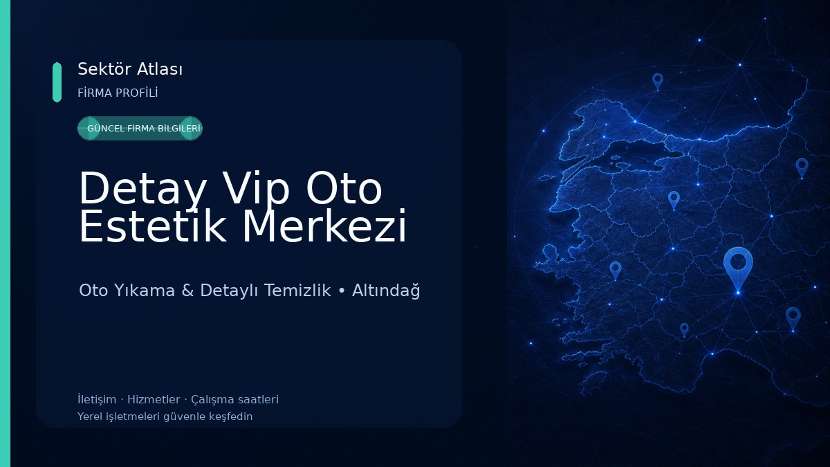 Detay Vip Oto Estetik Merkezi Oto Yıkama & Detaylı Temizlik
