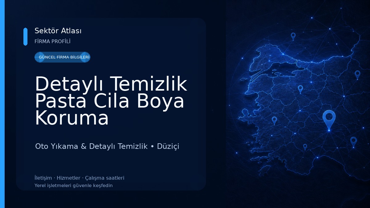 Detaylı Temizlik Pasta Cila Boya Koruma