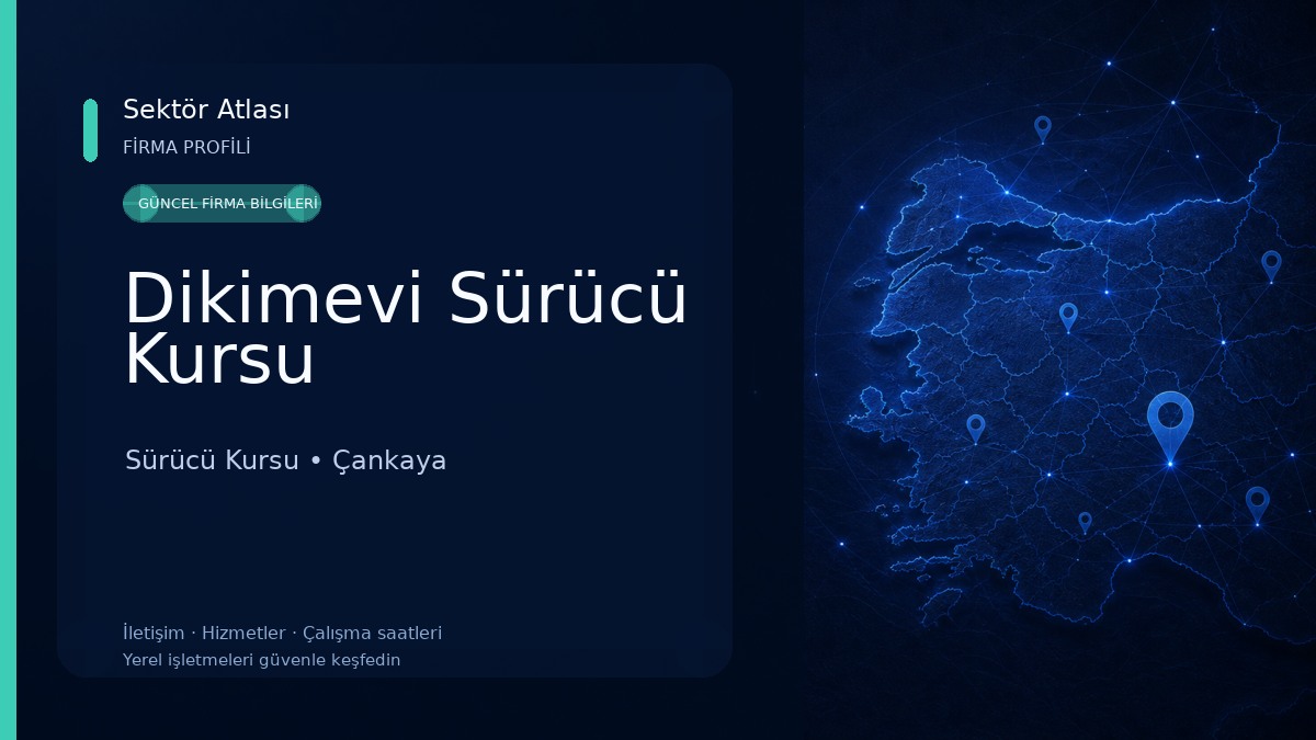 Dikimevi Sürücü Kursu Sürücü Kursu