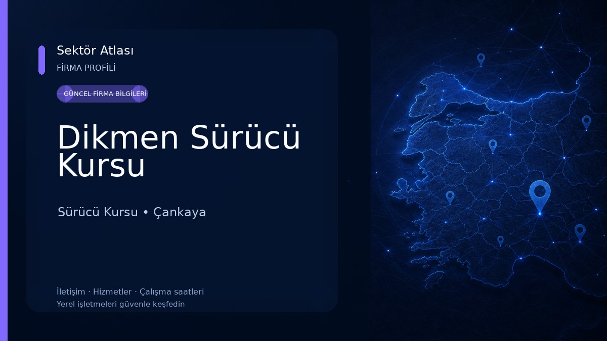 Dikmen Sürücü Kursu Sürücü Kursu
