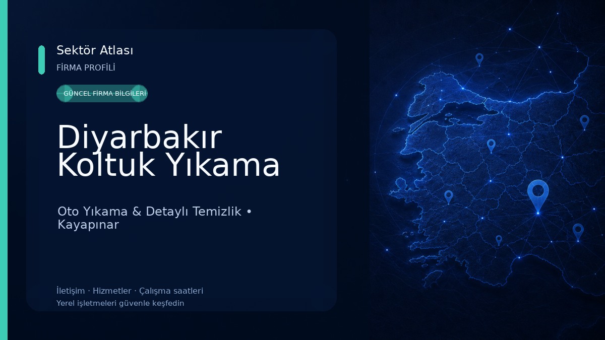 Diyarbakır Koltuk Yıkama