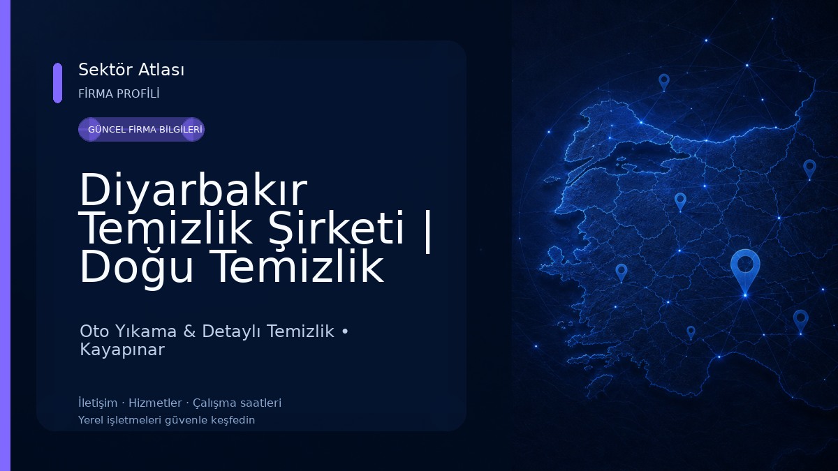 Diyarbakır Temizlik Şirketi | Doğu Temizlik