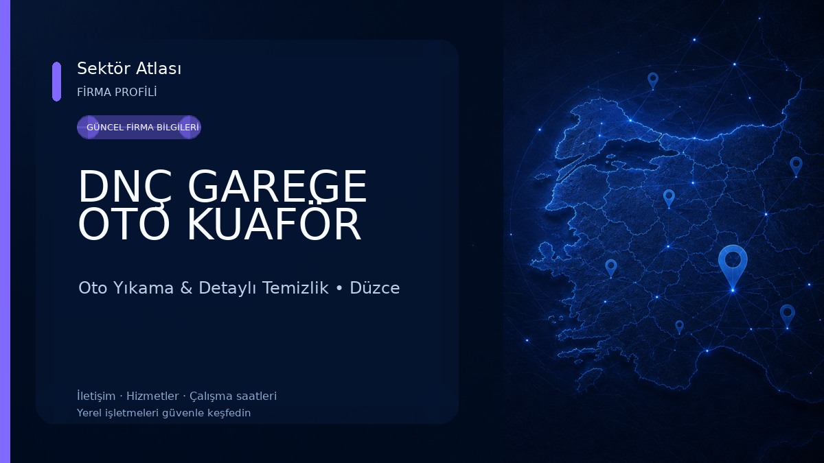DNÇ GAREGE OTO KUAFÖR 