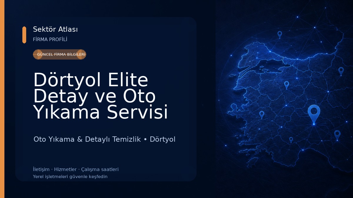 Dörtyol Elite Detay ve Oto Yıkama Servisi Oto Yıkama & Detaylı Temizlik