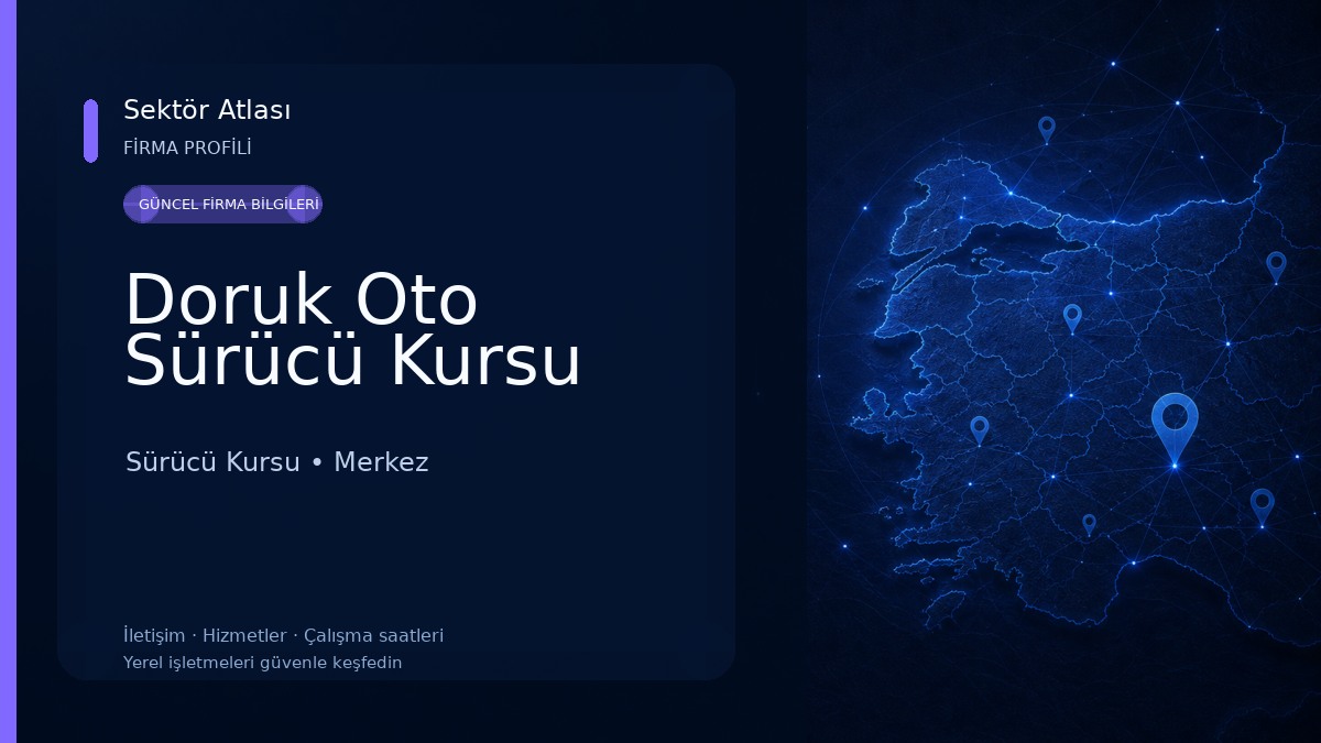 Doruk Oto Sürücü Kursu Sürücü Kursu