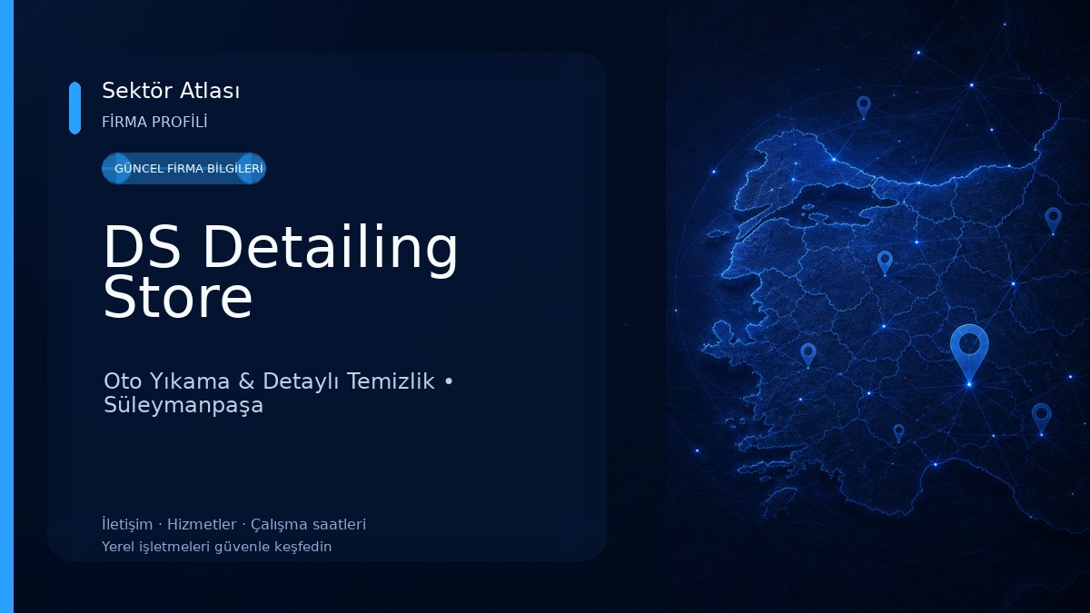 DS Detailing Store Oto Yıkama & Detaylı Temizlik