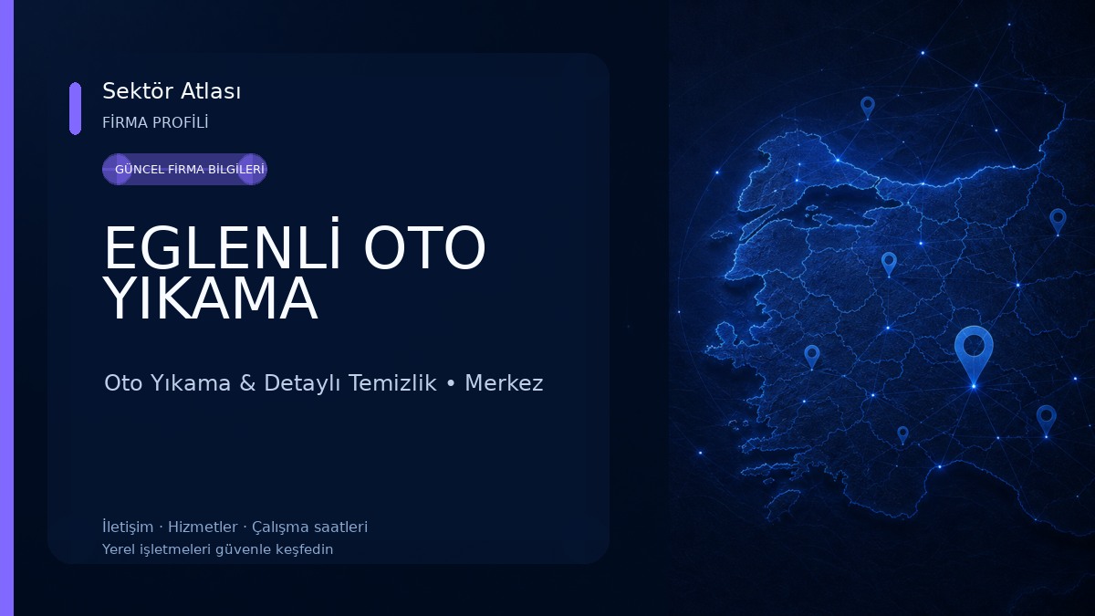 EGLENLİ OTO YIKAMA Oto Yıkama & Detaylı Temizlik