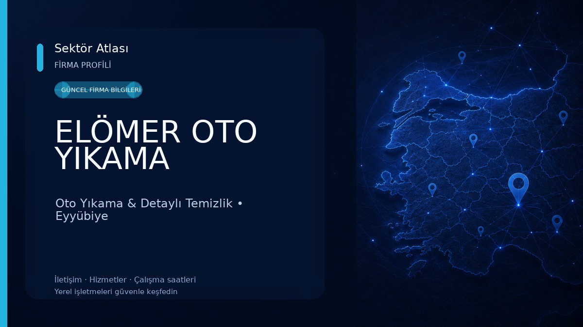 ELÖMER OTO YIKAMA Oto Yıkama & Detaylı Temizlik