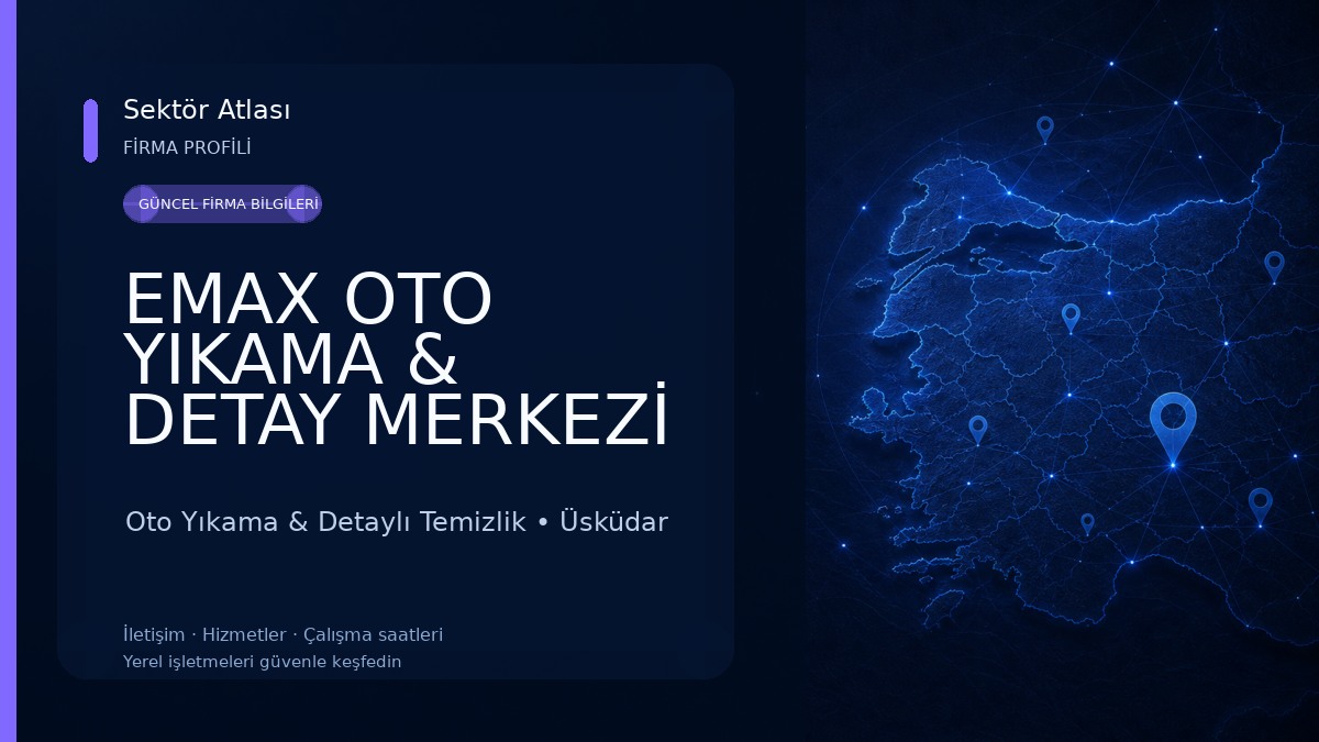 EMAX OTO YIKAMA & DETAY MERKEZİ Oto Yıkama & Detaylı Temizlik