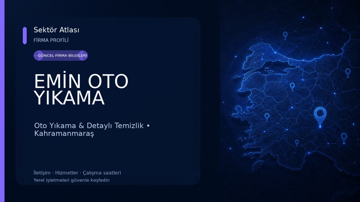 EMİN OTO YIKAMA Oto Yıkama & Detaylı Temizlik