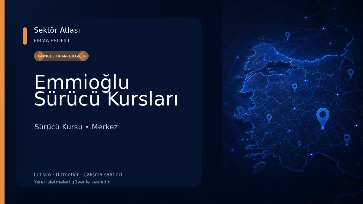 Emmioğlu Sürücü Kursları Sürücü Kursu