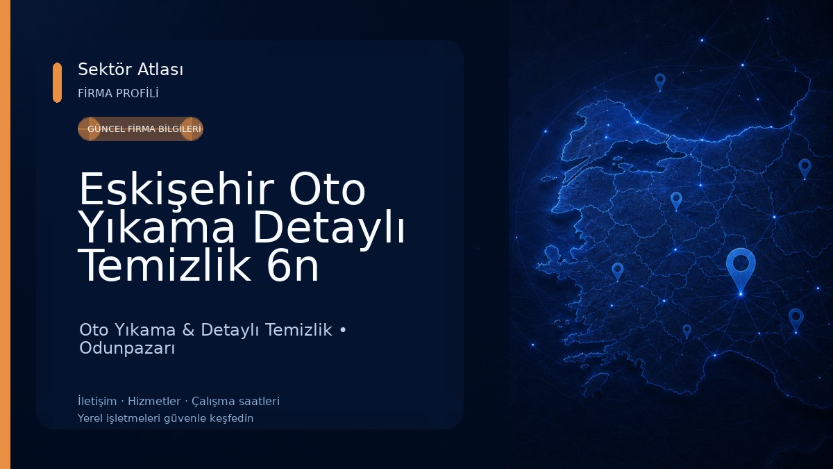 Eskişehir Oto Yıkama Detaylı Temizlik 6n Garage