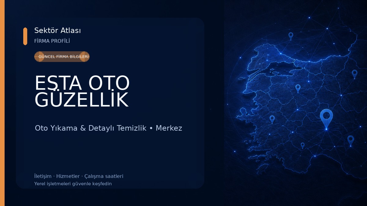 ESTA OTO GÜZELLİK Oto Yıkama & Detaylı Temizlik