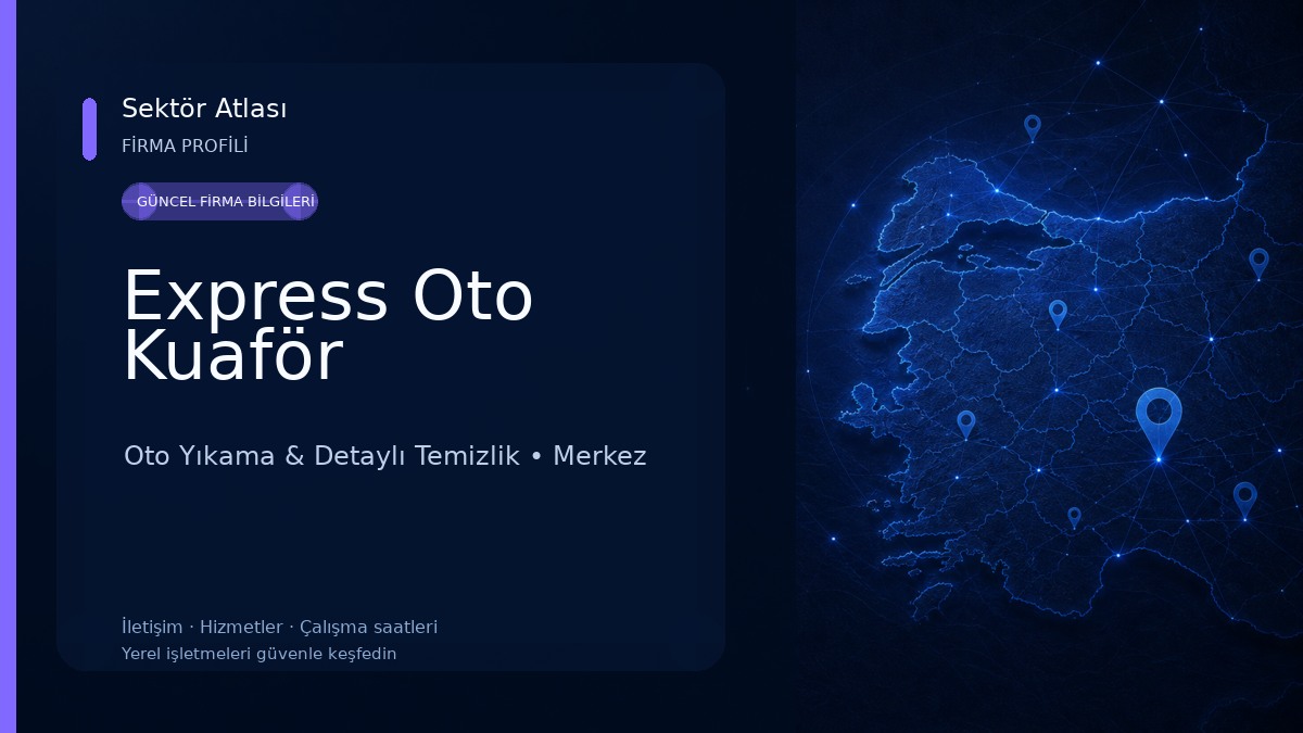 Express Oto Kuaför Oto Yıkama & Detaylı Temizlik