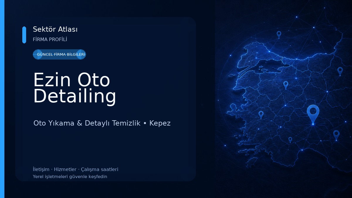 Ezin Oto Detailing Oto Yıkama & Detaylı Temizlik