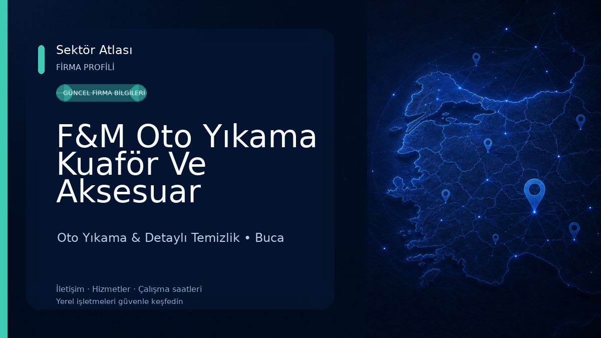 F&M Oto Yıkama Kuaför Ve Aksesuar Oto Yıkama & Detaylı Temizlik