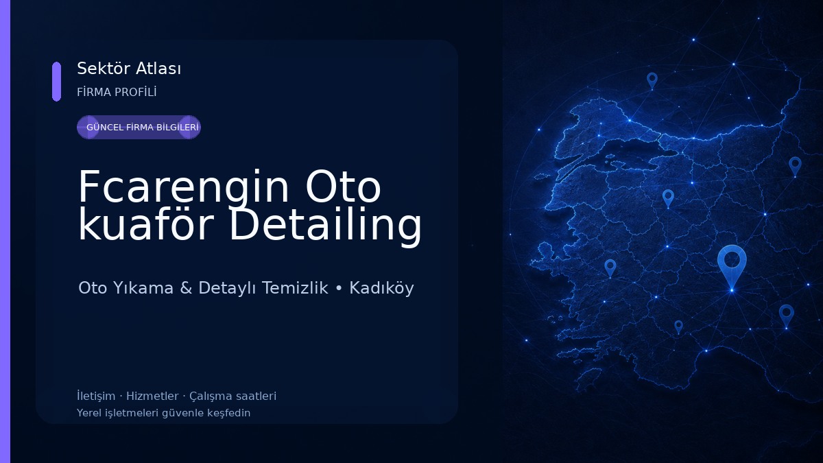Fcarengin Oto kuaför Detailing