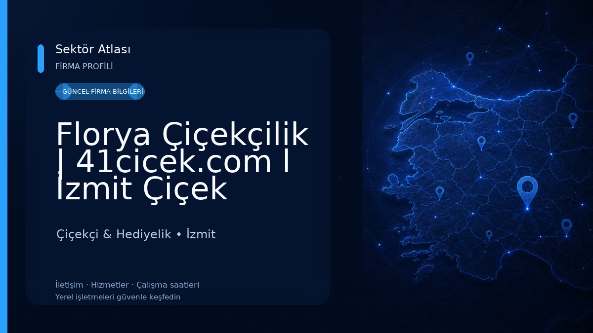 Florya Çiçekçilik | 41cicek.com l İzmit Çiçek Siparişi 