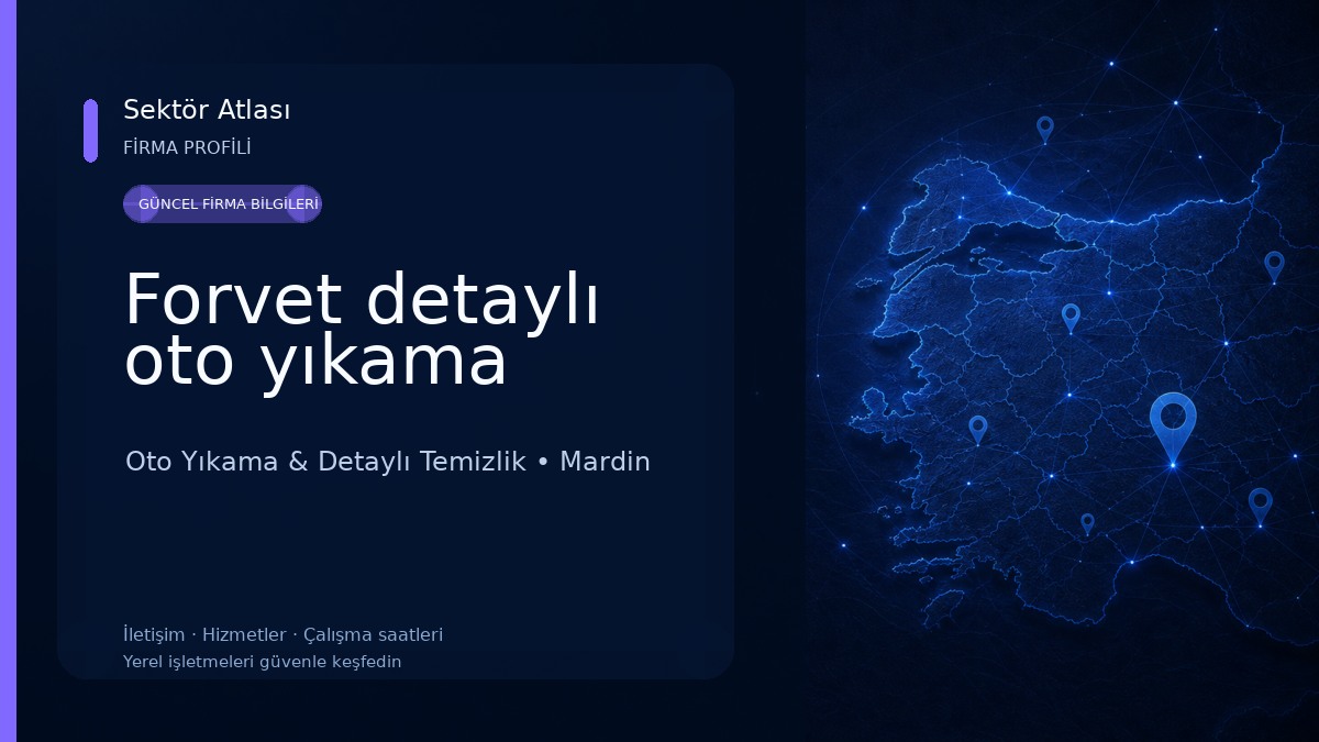 Forvet detaylı oto yıkama Oto Yıkama & Detaylı Temizlik