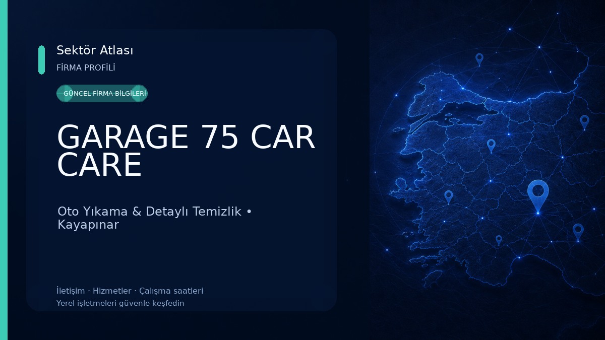 GARAGE 75 CAR CARE Oto Yıkama & Detaylı Temizlik