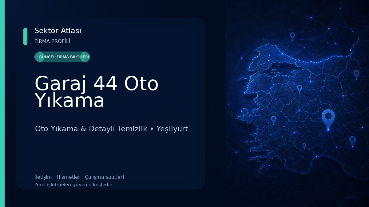 Garaj 44 Oto Yıkama