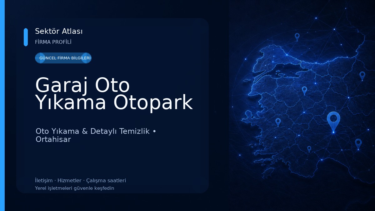 Garaj Oto Yıkama Otopark Oto Yıkama & Detaylı Temizlik