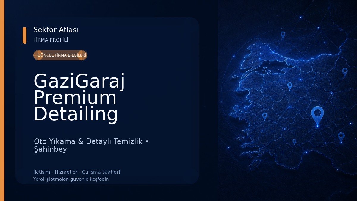 GaziGaraj Premium Detailing Oto Yıkama & Detaylı Temizlik