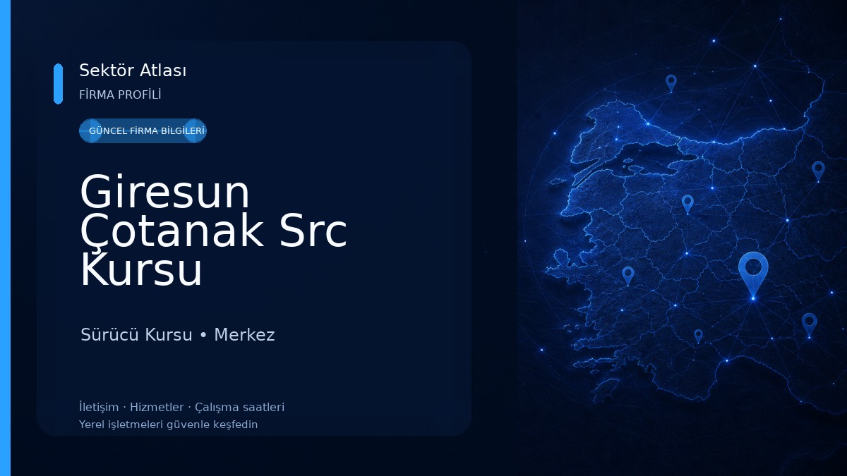 Giresun Çotanak Src Kursu 