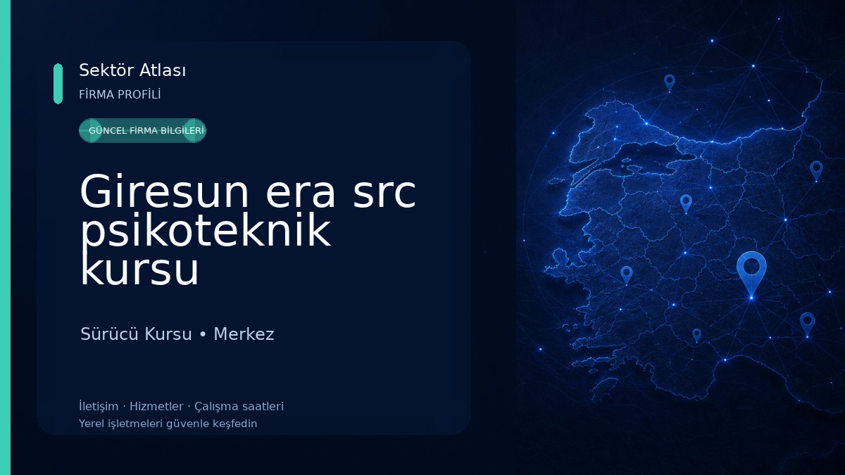 Giresun era src psikoteknik kursu 