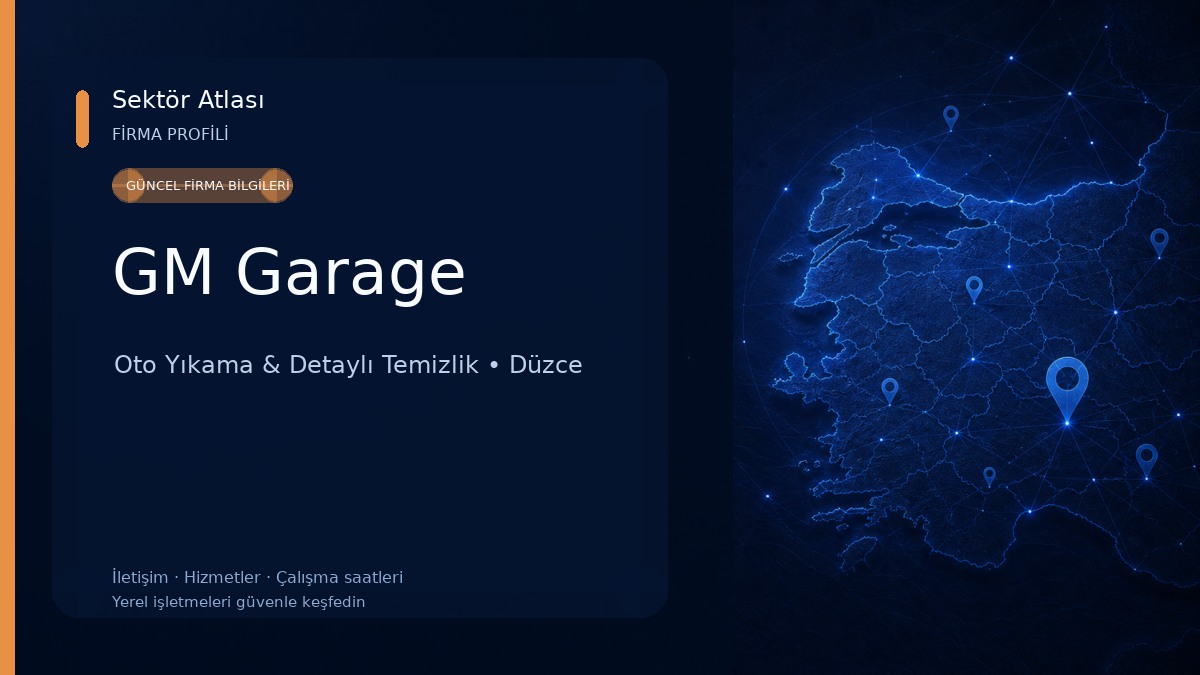 GM Garage Oto Yıkama & Detaylı Temizlik