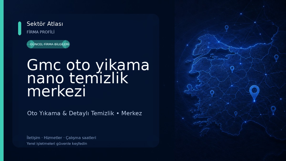 Gmc oto yikama nano temizlik merkezi Oto Yıkama & Detaylı Temizlik