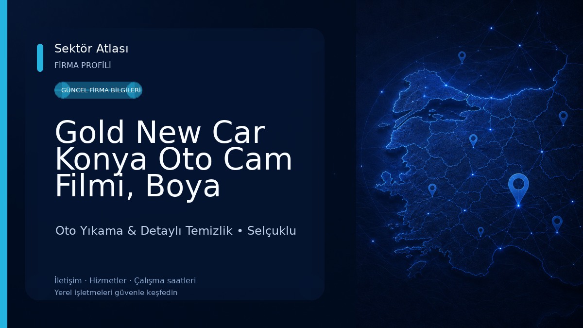 Gold New Car Konya Oto Cam Filmi, Boya Koruma, Seramik Kaplama