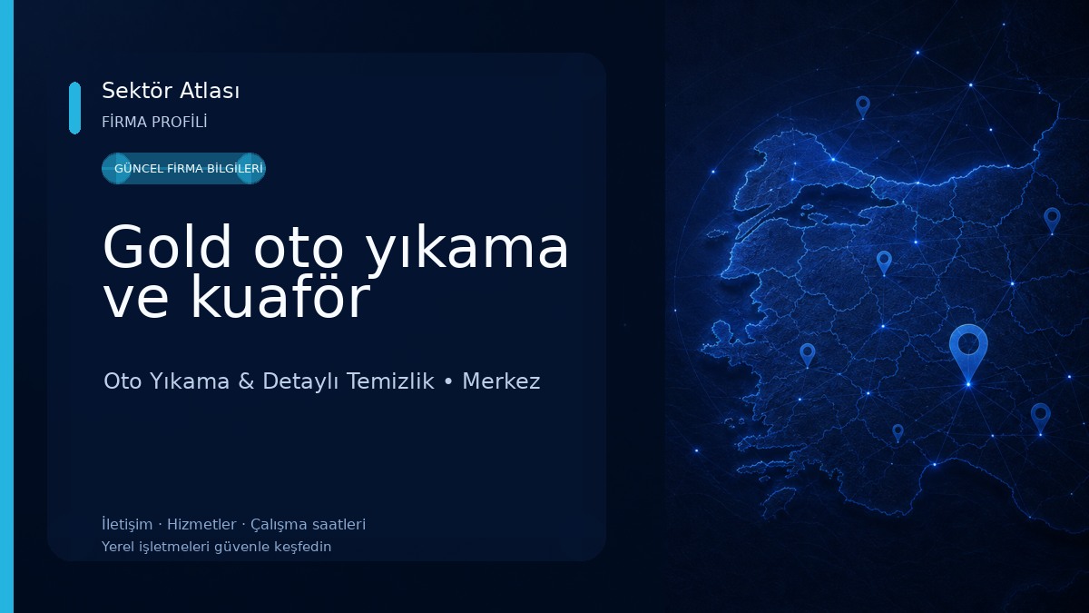 Gold oto yıkama ve kuaför Oto Yıkama & Detaylı Temizlik
