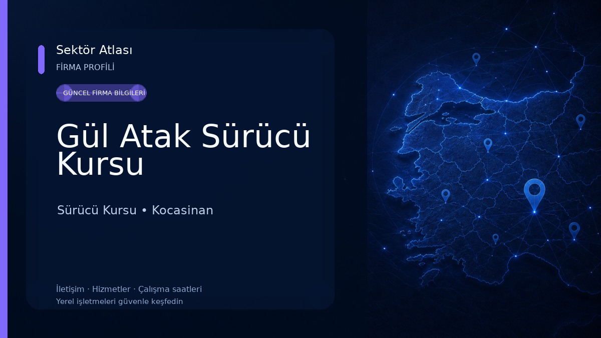 Gül Atak Sürücü Kursu Sürücü Kursu