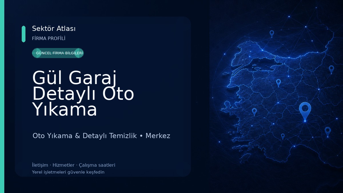 Gül Garaj Detaylı Oto Yıkama